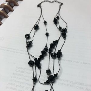 Ann Taylor black necklace